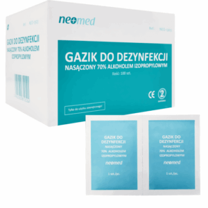 Gaziki do dezynfekcji skóry 15cm*11cm 50szt
